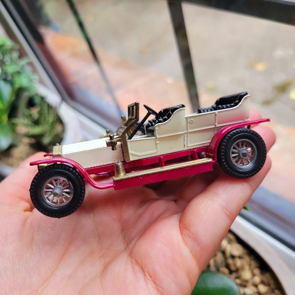 Vintage Lesney Y-10 1906 Rolls-Royce Silver Ghost Matchbox Toy Car - Picture 9 of 16